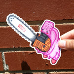 Poyo Chainsaw - Sticker