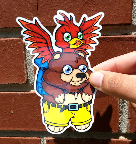 Bear and Bird Besties - Stickers