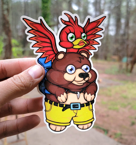 Bear and Bird Besties - Stickers