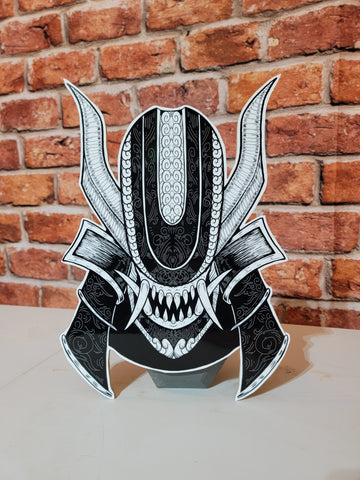 Xeno Samurai - Wood Cutout