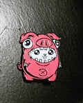 Piggy Cat - Enamel Pin
