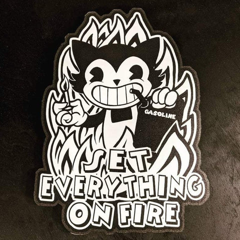 Set Everything on fire - Cutout