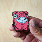Piggy Cat - Enamel Pin